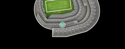 Seat view from Club Level