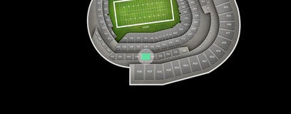 Seat view from Club Level
