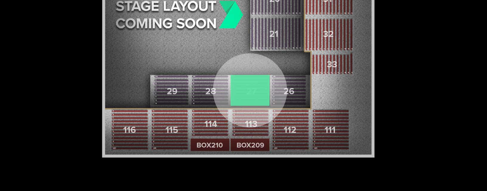 Seat view from Lower