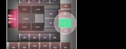 Seat view from Upper