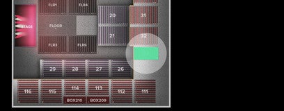 Seat view from Upper