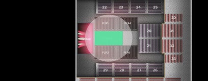 Seat view from Floor