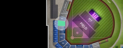 Seat view from Reserved