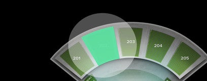 Seat view from Upper