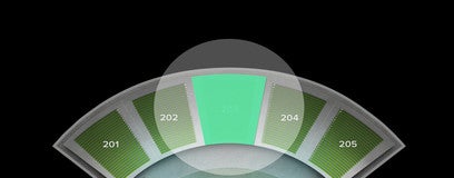 Seat view from Upper