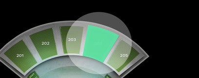 Seat view from Upper