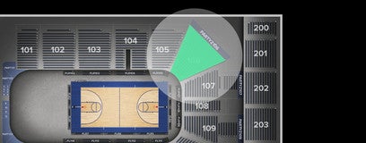 Seat view from Lower