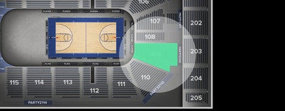 Seat view from Lower