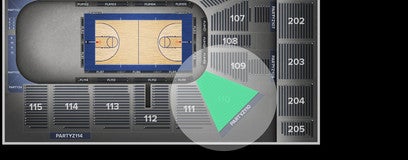 Seat view from Lower