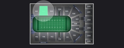 Seat view from Lower