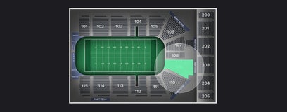 Seat view from Lower