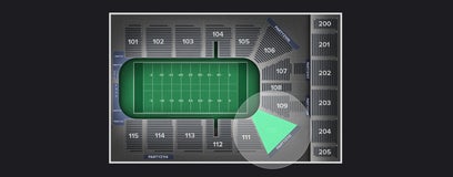 Seat view from Lower