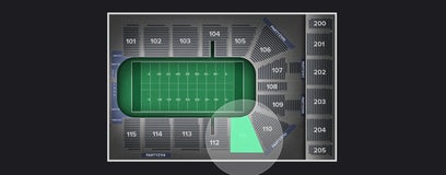 Seat view from Lower