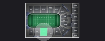 Seat view from Lower