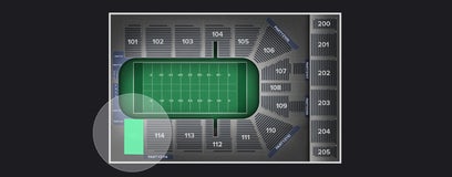 Seat view from Lower