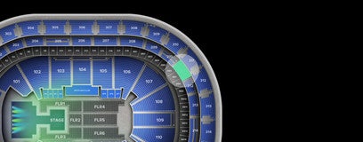 Seat view from Loge