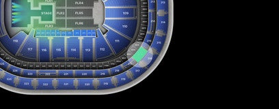 Seat view from Loge