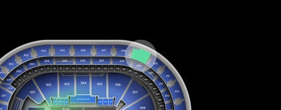 Seat view from Upper