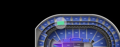 Seat view from Loge