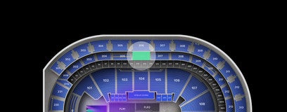 Seat view from Loge