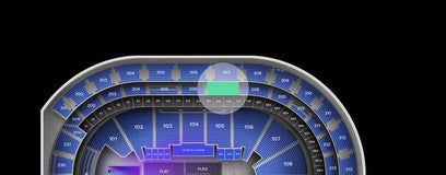 Seat view from Loge