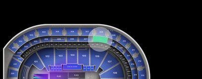Seat view from Loge