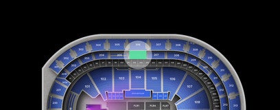 Seat view from Loge