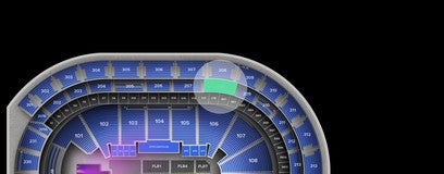 Seat view from Loge