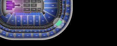 Seat view from Loge