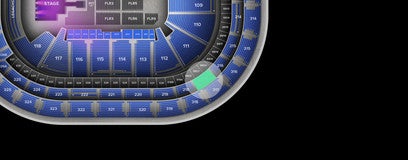 Seat view from Loge