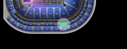 Seat view from Loge