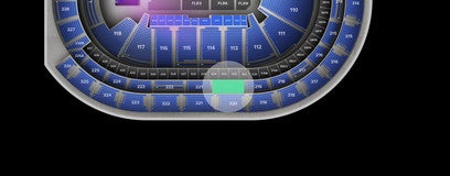 Seat view from Loge