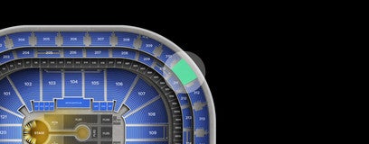 Seat view from Upper