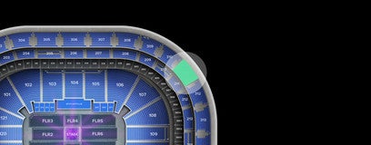 Seat view from Upper