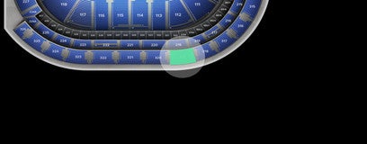 Seat view from Upper