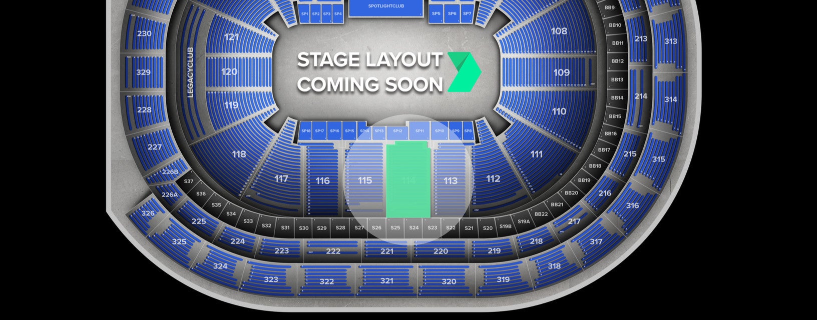 Seat view from Lower