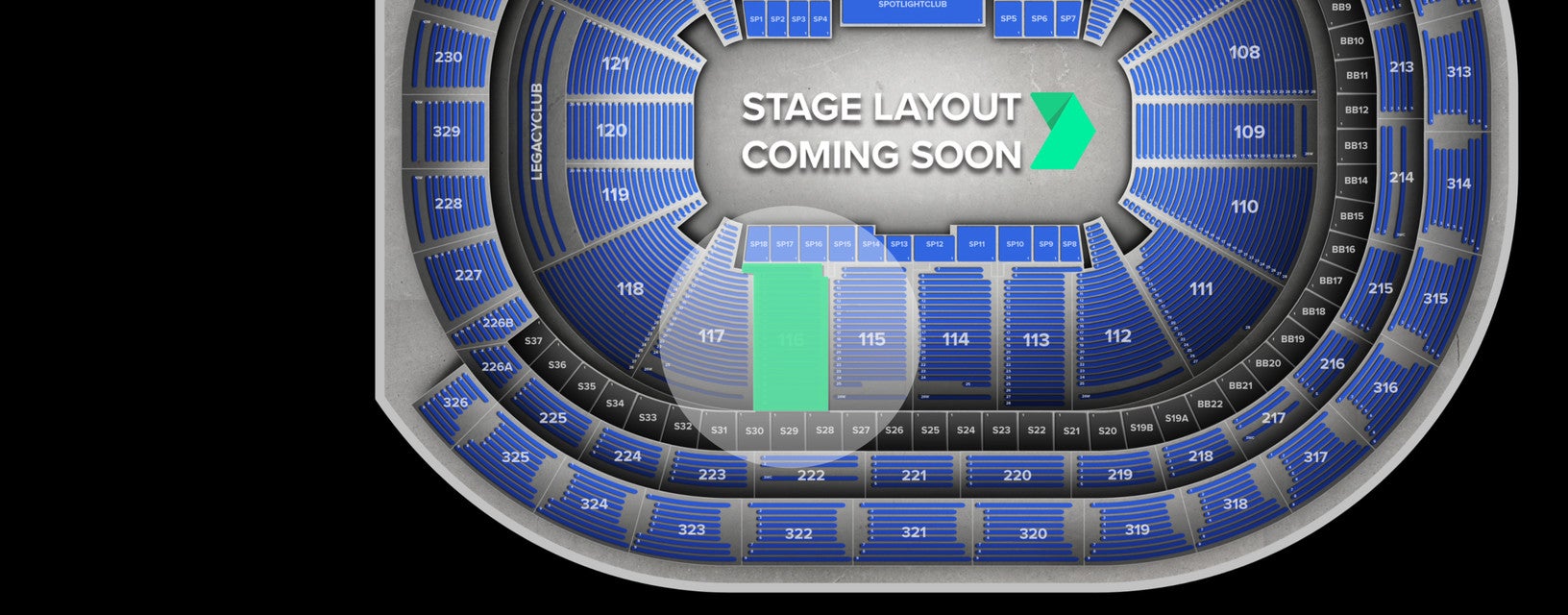 Seat view from Lower