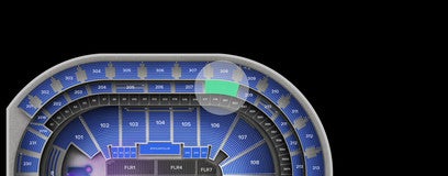 Seat view from Middle