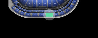 Seat view from Upper