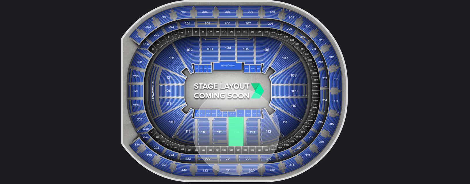 Seat view from Lower