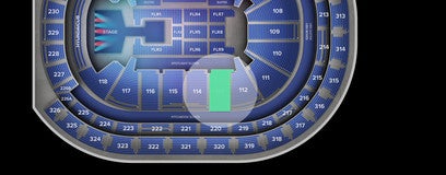 Seat view from Lower