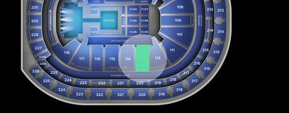 Seat view from Lower