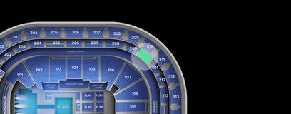 Seat view from Middle