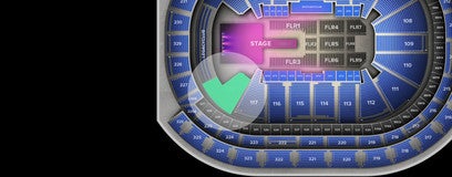 Seat view from Lower