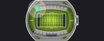 Seat view from Lower