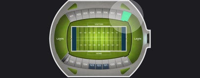 Seat view from Lower