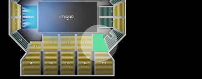 Seat view from Lower