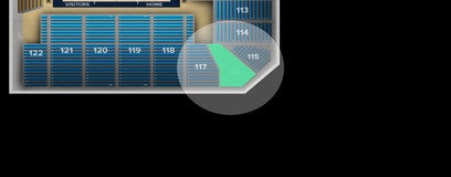 Seat view from Upper Corner