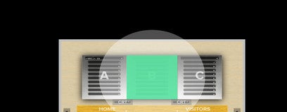 Seat view from Section