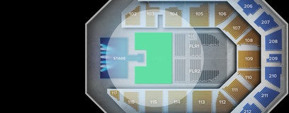 Seat view from Dance